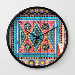 Saudi Colors Wall Clock