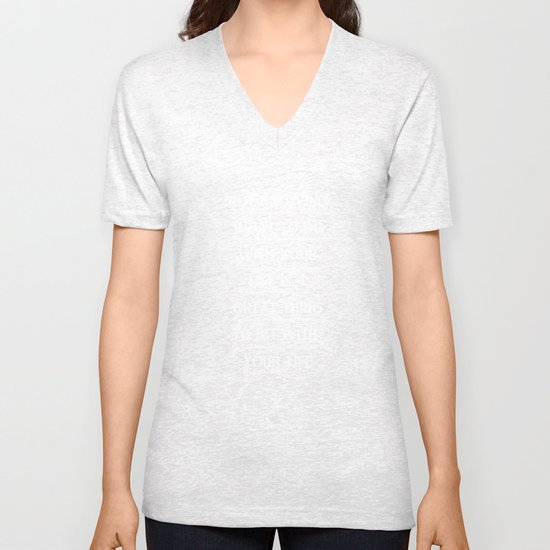 Notknowing Unisex V-Neck