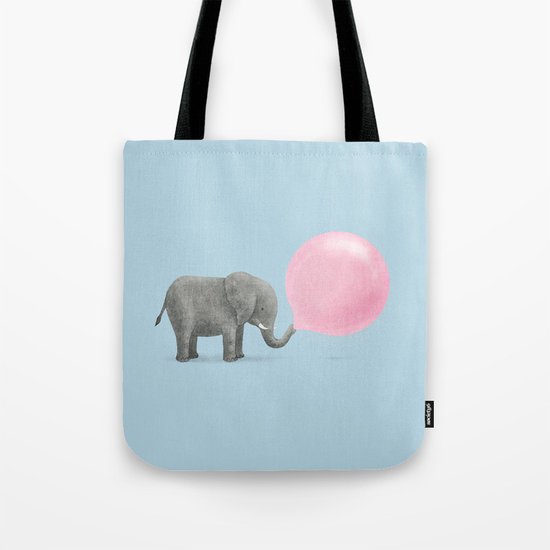 Jumbo Bubble Gum Tote Bag