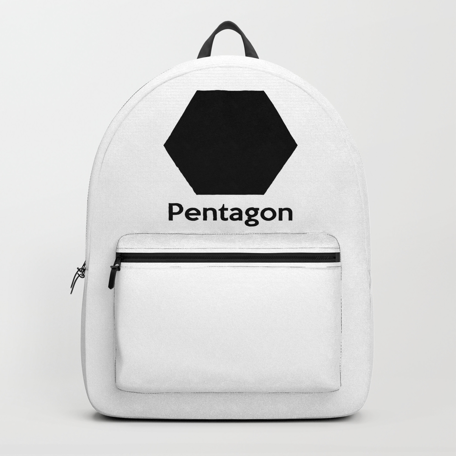 Pentagon Shape Backpack By Azza1070 Society6