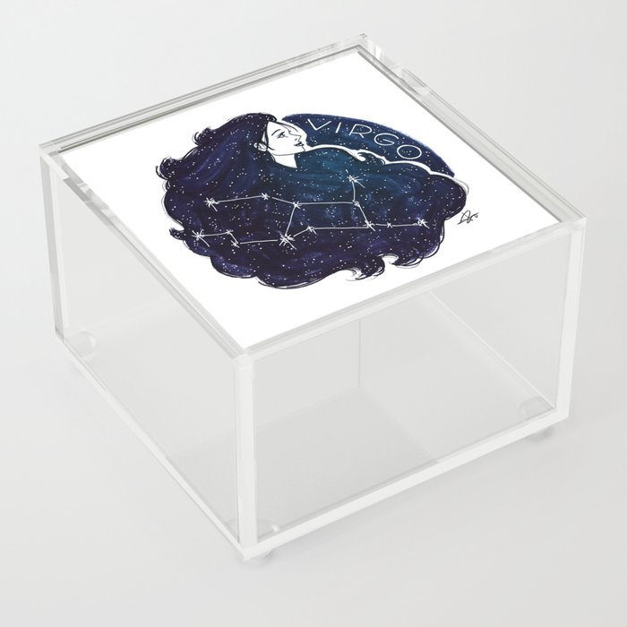 Zodiac: Virgo Acrylic Box