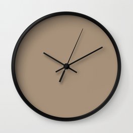 Colombian Four-Eyed Frog Tan Wall Clock
