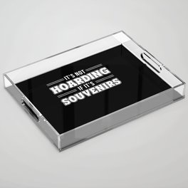 Souvenir Collectors Acrylic Tray