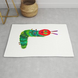 the very hungry caterpillar Rug | Drawing, Forkids, Green, Insect, Vintage, Bookslover, Caterpillar, Book, Stories, Story 