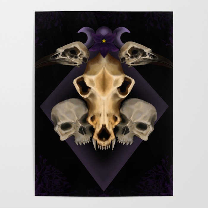 Skulls Poster