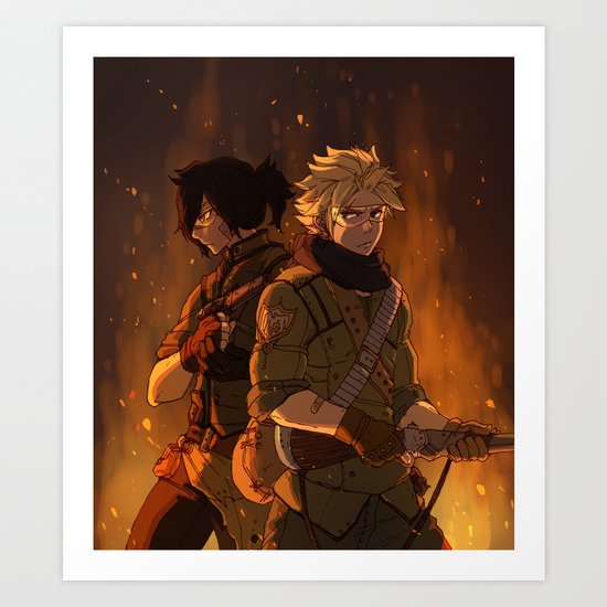 Brothers In Arms Art Print