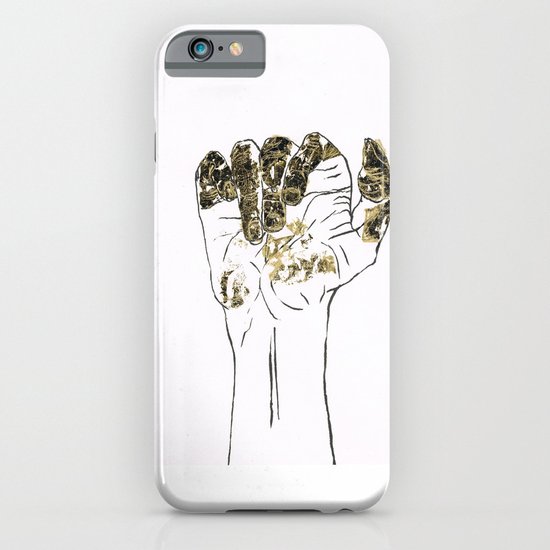 Golden hand iPhone & iPod Case