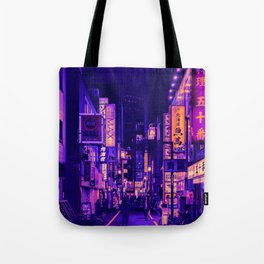 Tokyo Neon Dreams Tote Bag