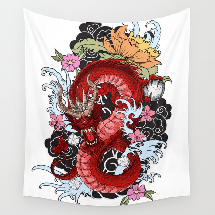 Tattoo tapestry top