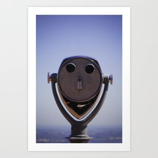 Look into my eyes Art Print