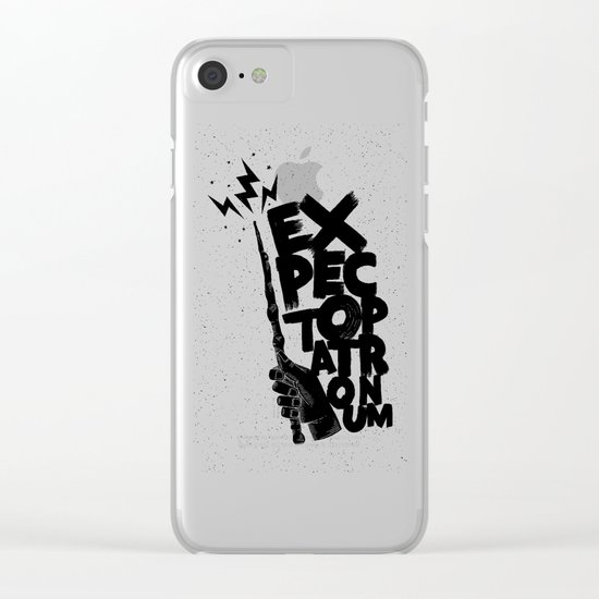 wand hand Clear iPhone Case