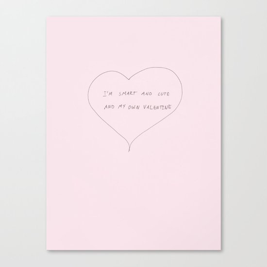 Valentine Canvas Print