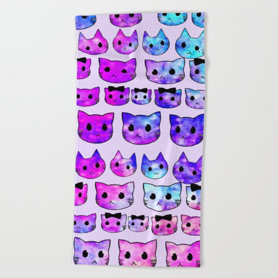 cats-407 Beach Towel