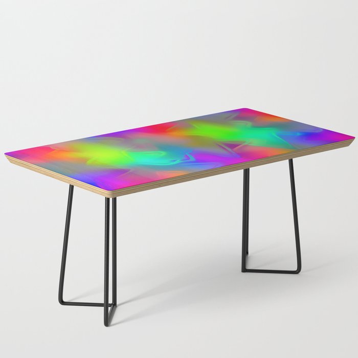 Neon Shapes Coffee Table