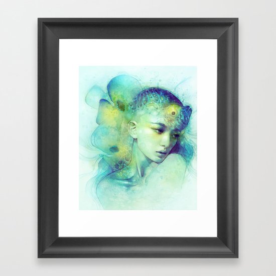 Fin Framed Art Print