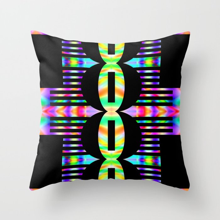 Colorandblack series 1794 Throw Pillow