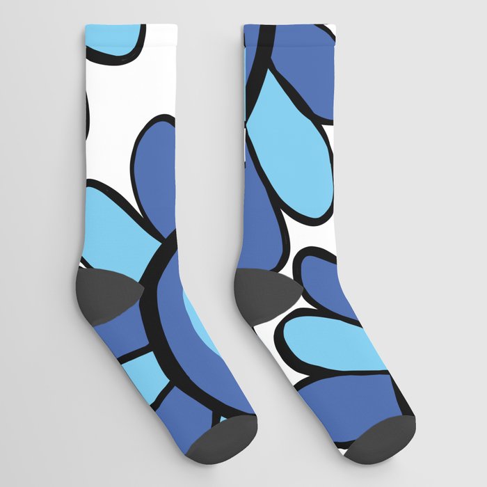 Evil Eye Sunflower Pattern #1 #wall #art #society6 Socks