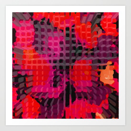 red Art Print