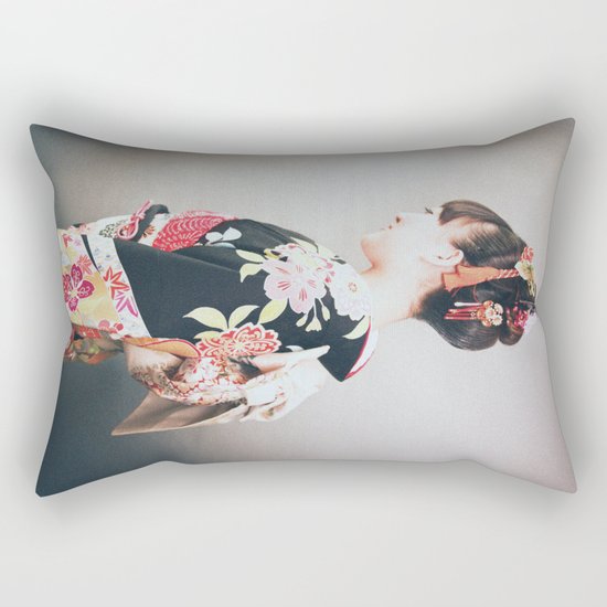 Woman japanese style Rectangular Pillow