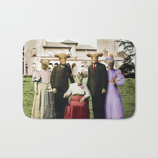 Cowtown Abbey Bath Mat