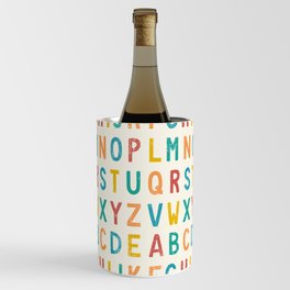Vintage Alphabet ABCs Wine Chiller