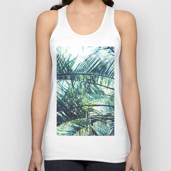 Bright Palm 3 Unisex Tank Top