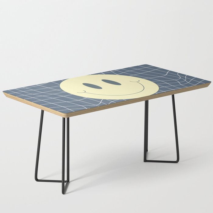 Warp checked smiley in gray Coffee Table