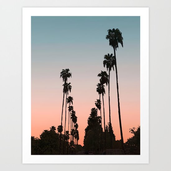 Sunset in California Photography Print