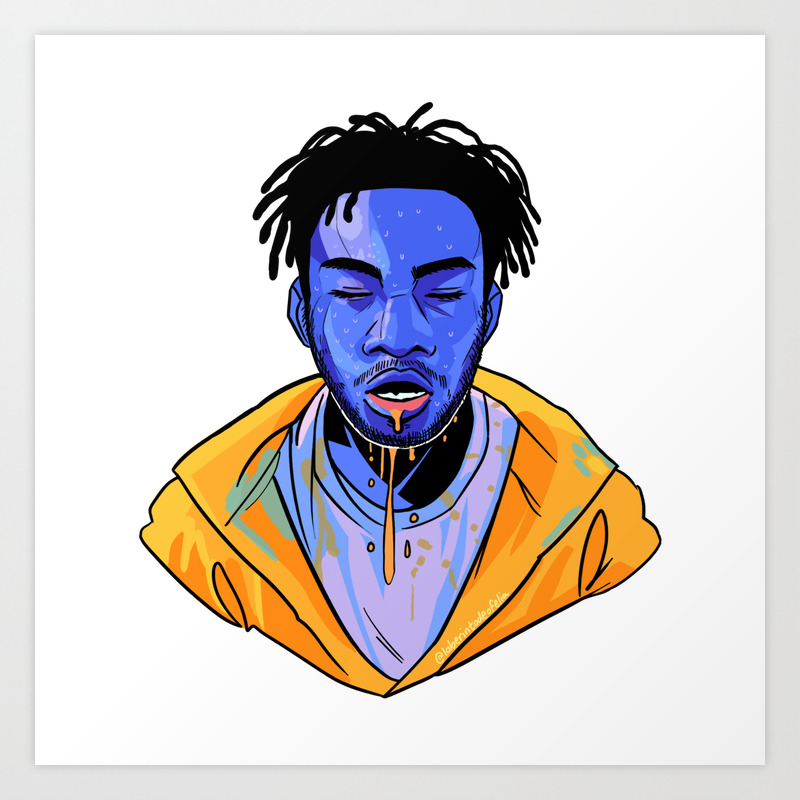 Kevin Abstract Art Print By Laberintolabyrinth Society6