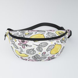 Flowering Quince in fresh spring colors Fanny Pack