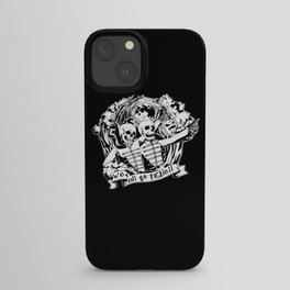 We All Go To Hell iPhone Case