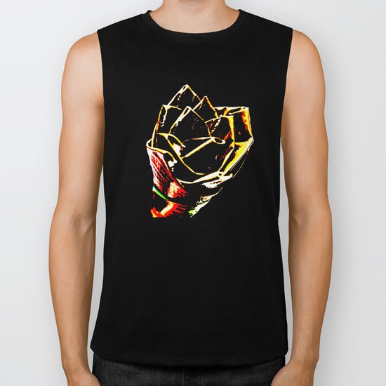 Solar Flower Biker Tank