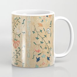Uzbekistan Suzani Nim Print Coffee Mug