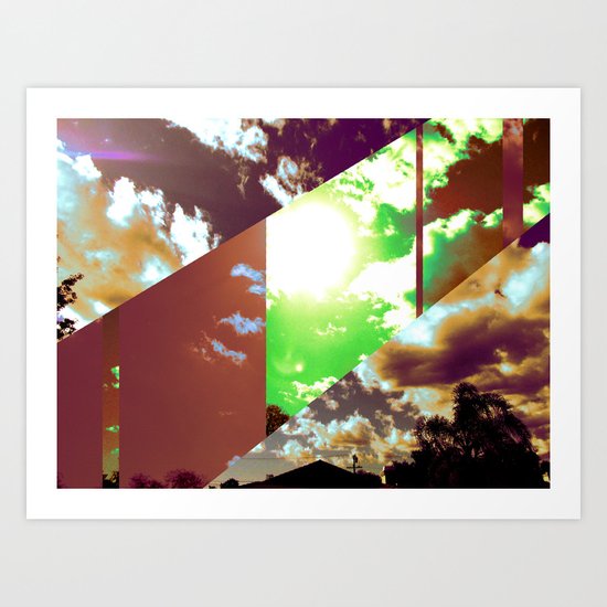 Cut Down The Day The Day The Day Art Print