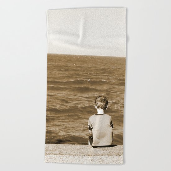 All By Myself Beach Towel
