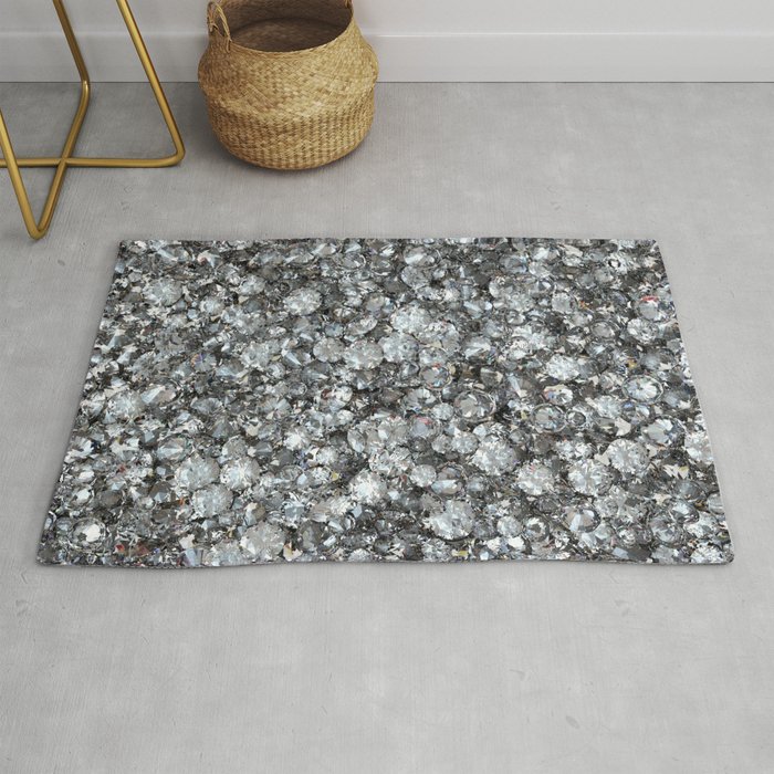 Full of diamonds Rug