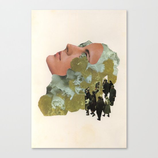 Brain Ticket Canvas Print