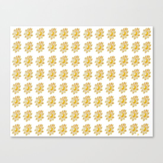 Golden Daisy Canvas Print