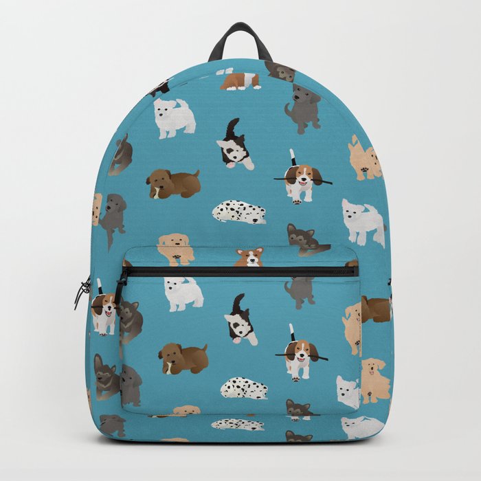 puppies pattern Backpack