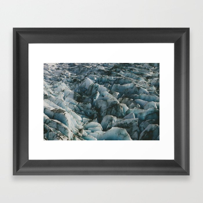 Alaska Glacier Framed Art Print