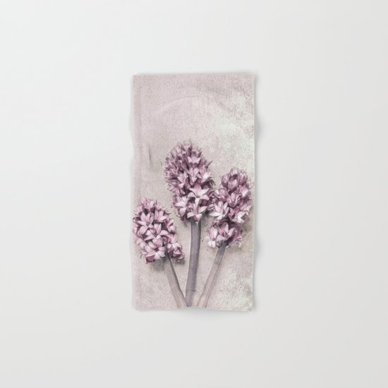 Delicate Hyacinths Hand & Bath Towel