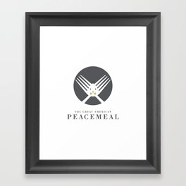 Great American Peacemeal Framed Art Print