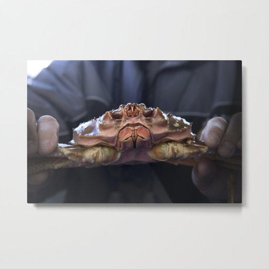Such a Crab! Metal Print