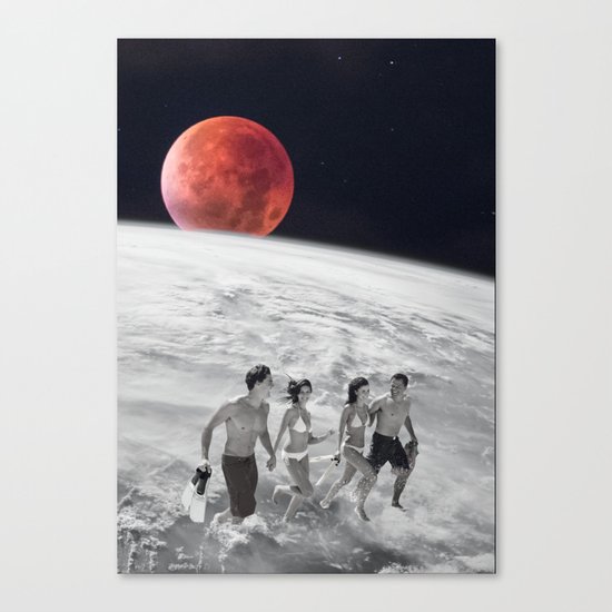 Genuine happiness Canvas Print