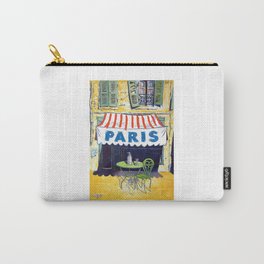 1946 PARIS Cafe Travel Poster Carry-All Pouch