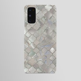Quatrefoil Moroccan Pattern Mother of Pearl Android Case