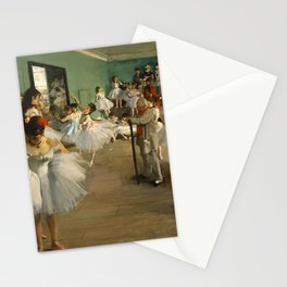 Degas - The Dance Class, 1874 Stationery Card