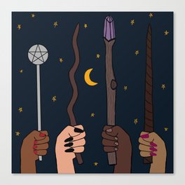 11:11 Wands Canvas Print