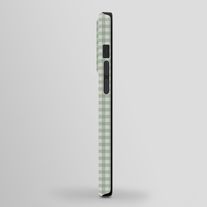 Gingham Plaid Pattern - Sage Green