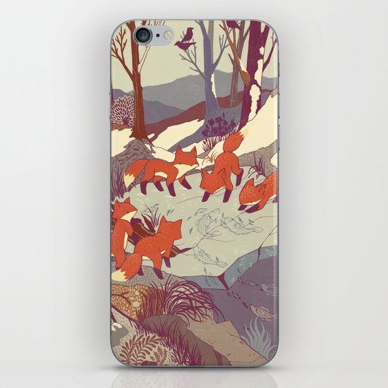 Fisher Fox iPhone & iPod Skin